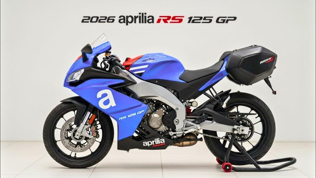 Aprilia RS 125 GP 2026: Diseño GP Replica con Estilo de Carreras y Rendimiento Impresionante