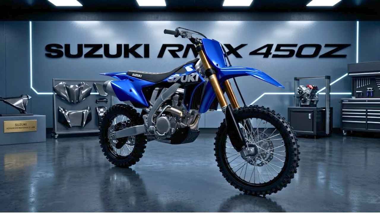 Suzuki RMX450Z: Moto de Cross de Alto Rendimiento, Fiable y Versátil