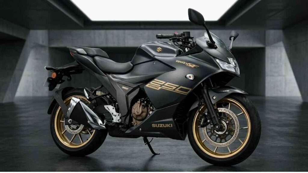 Moto deportiva Suzuki Gixxer SF 250: potente, elegante y fácil de manejar