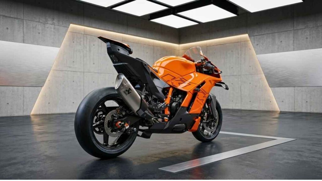 KTM 990 RC R: moto deportiva potente, diseño agresivo y rendimiento extremo